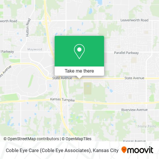 Mapa de Coble Eye Care (Coble Eye Associates)