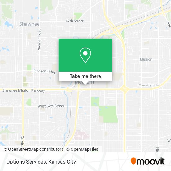 Options Services map