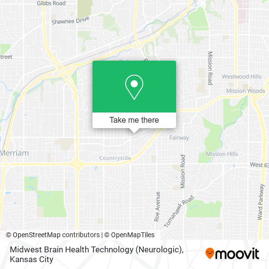 Midwest Brain Health Technology (Neurologic) map
