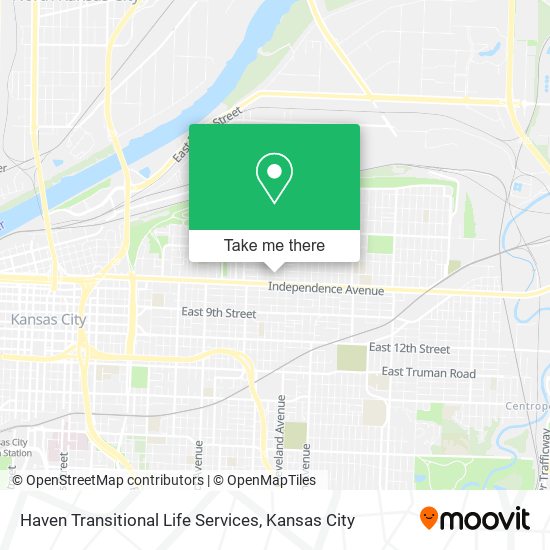 Haven Transitional Life Services map