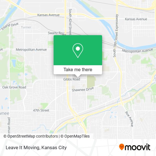 Leave It Moving map