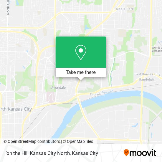 Mapa de 'on the Hill Kansas City North