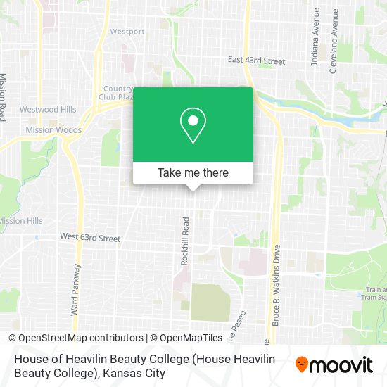 House of Heavilin Beauty College map