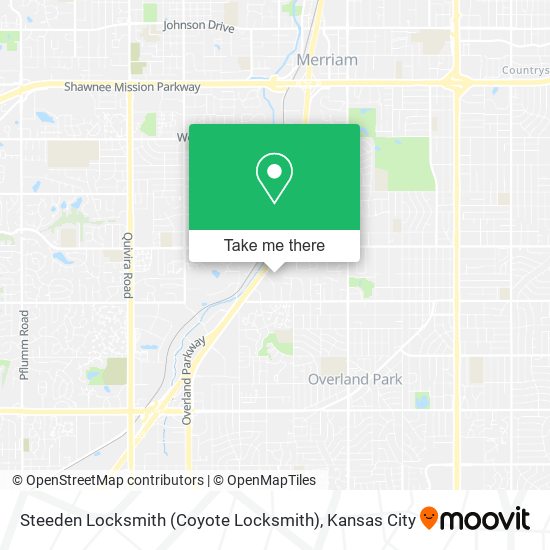 Steeden Locksmith (Coyote Locksmith) map