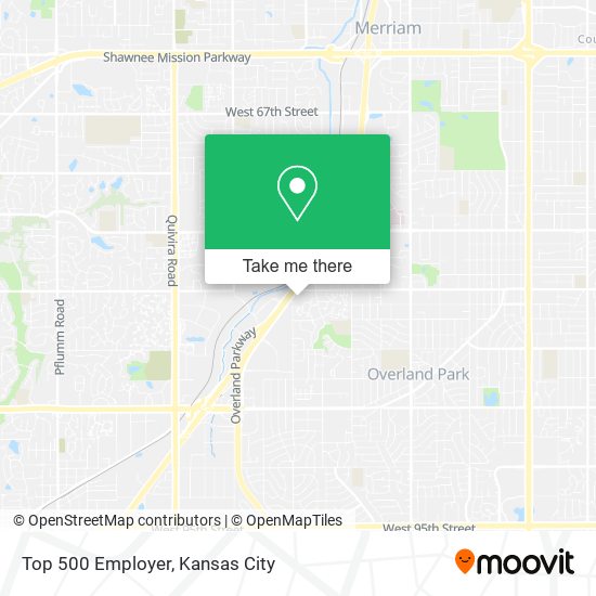 Top 500 Employer map