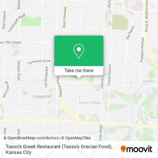 Mapa de Tasso's Greek Restaurant (Tasso's Grecian Food)