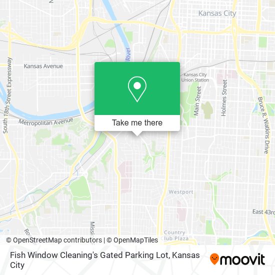 Mapa de Fish Window Cleaning's Gated Parking Lot