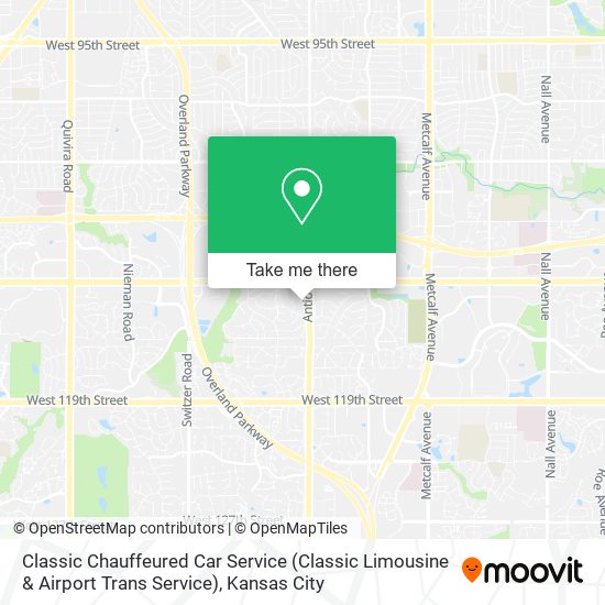 Mapa de Classic Chauffeured Car Service (Classic Limousine & Airport Trans Service)