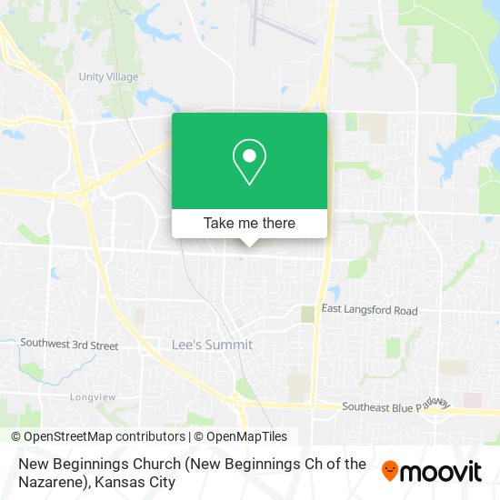 Mapa de New Beginnings Church (New Beginnings Ch of the Nazarene)