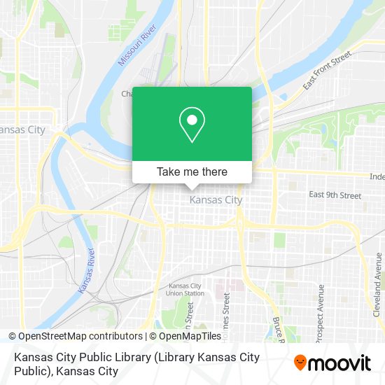 Mapa de Kansas City Public Library