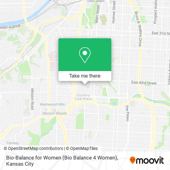 Bio-Balance for Women map