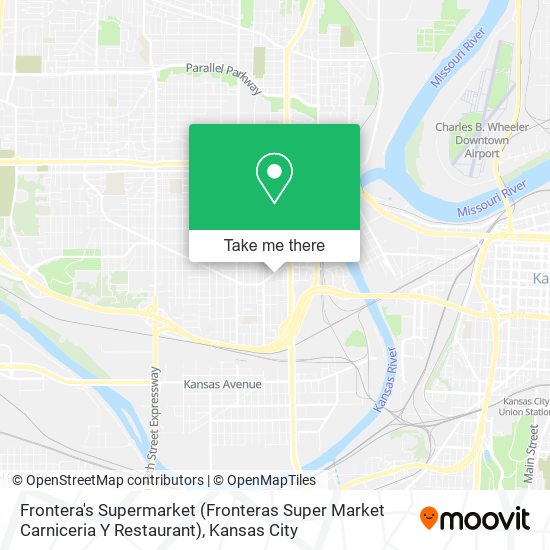 Frontera's Supermarket (Fronteras Super Market Carniceria Y Restaurant) map