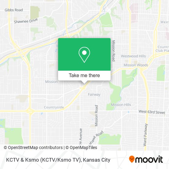 Mapa de KCTV & Ksmo (KCTV/Ksmo TV)