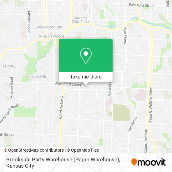 Brookside Party Warehouse (Paper Warehouse) map