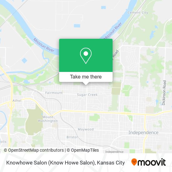 Mapa de Knowhowe Salon (Know Howe Salon)