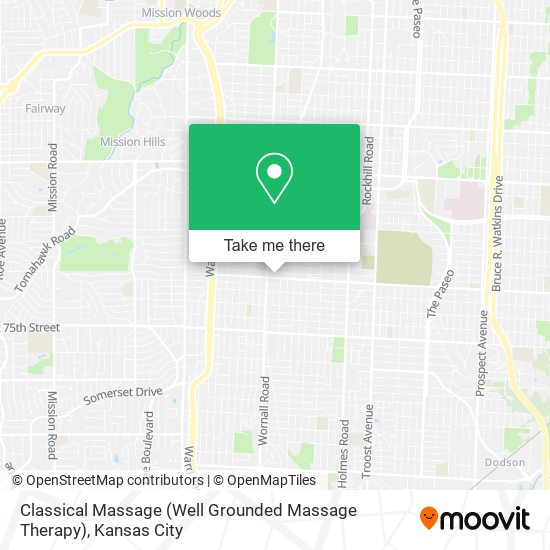 Classical Massage (Well Grounded Massage Therapy) map