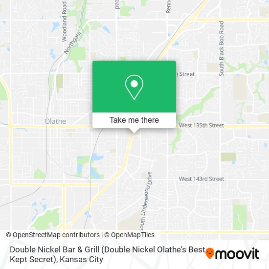 Double Nickel Bar & Grill (Double Nickel Olathe's Best Kept Secret) map