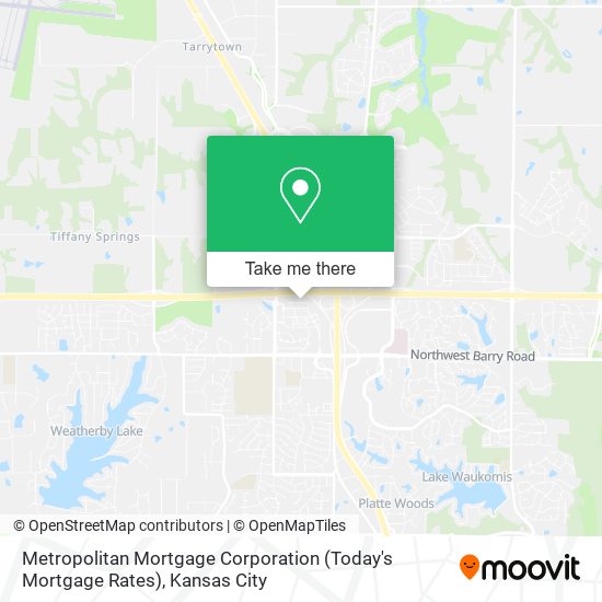 Metropolitan Mortgage Corporation (Today's Mortgage Rates) map