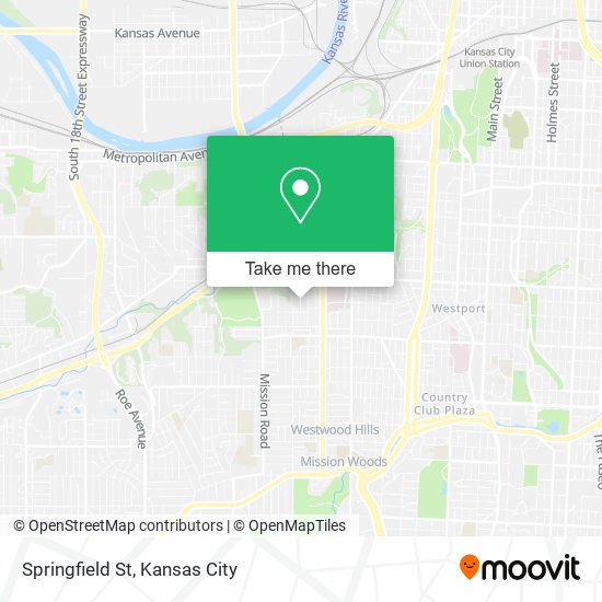 Springfield St map