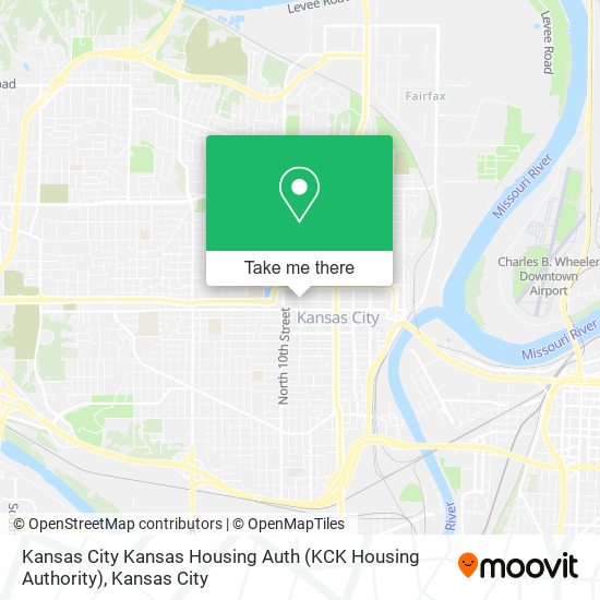 Mapa de Kansas City Kansas Housing Auth (KCK Housing Authority)