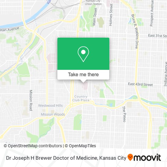 Mapa de Dr Joseph H Brewer Doctor of Medicine