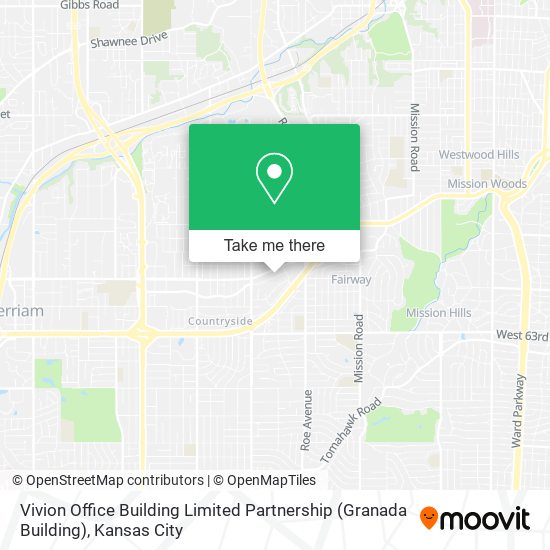 Mapa de Vivion Office Building Limited Partnership (Granada Building)