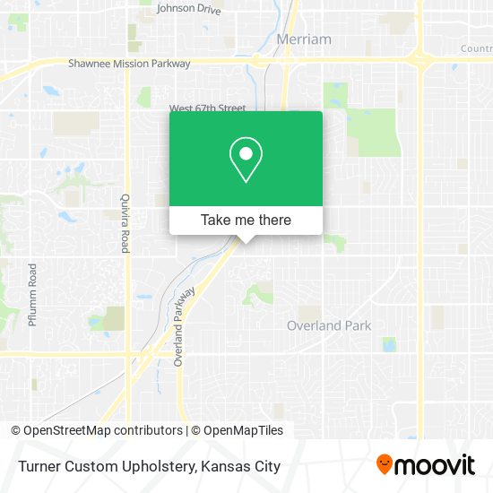 Turner Custom Upholstery map