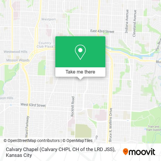 Calvary Chapel (Calvary CHPL CH of the LRD JSS) map