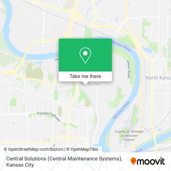 Mapa de Central Solutions (Central Maintenance Systems)