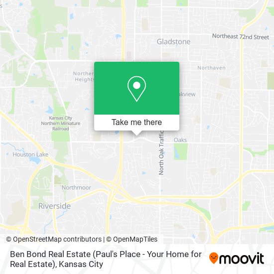 Mapa de Ben Bond Real Estate (Paul's Place - Your Home for Real Estate)