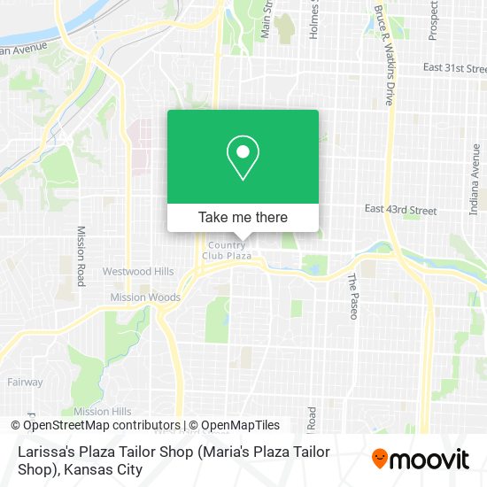 Larissa's Plaza Tailor Shop map