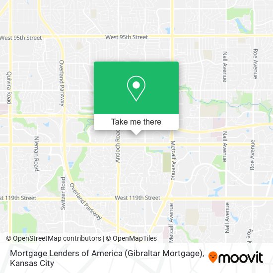 Mortgage Lenders of America (Gibraltar Mortgage) map
