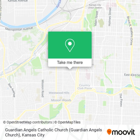 Mapa de Guardian Angels Catholic Church