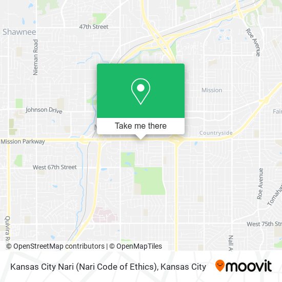 Mapa de Kansas City Nari (Nari Code of Ethics)