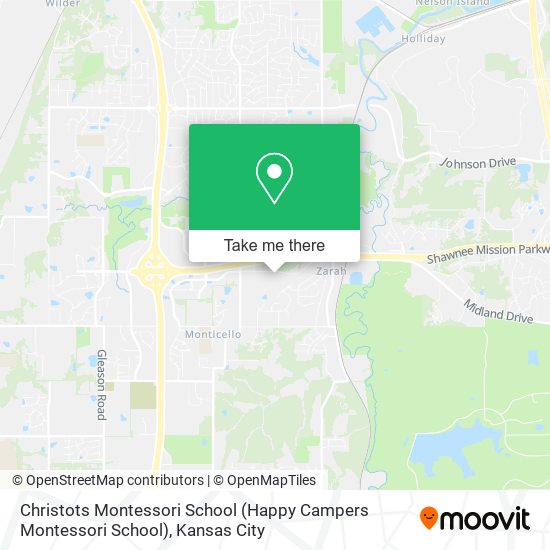 Mapa de Christots Montessori School (Happy Campers Montessori School)