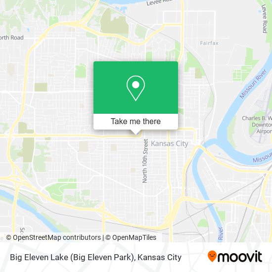 Big Eleven Lake (Big Eleven Park) map