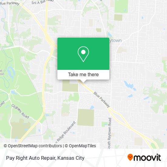 Pay Right Auto Repair map