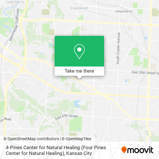 Mapa de 4-Pines Center for Natural Healing