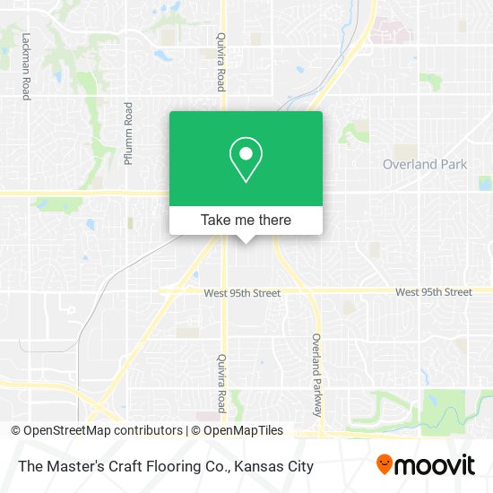 The Master's Craft Flooring Co. map