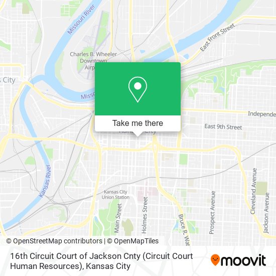 Mapa de 16th Circuit Court of Jackson Cnty (Circuit Court Human Resources)