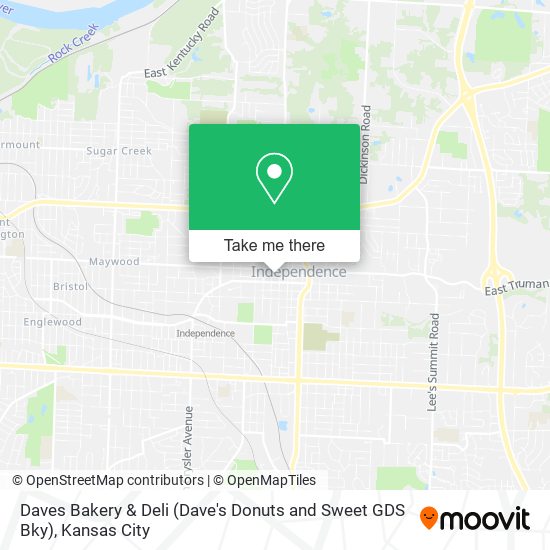 Mapa de Daves Bakery & Deli (Dave's Donuts and Sweet GDS Bky)