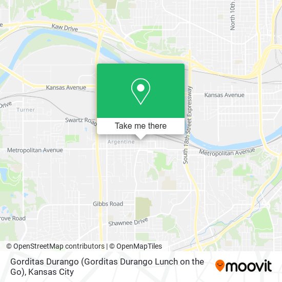 Gorditas Durango (Gorditas Durango Lunch on the Go) map