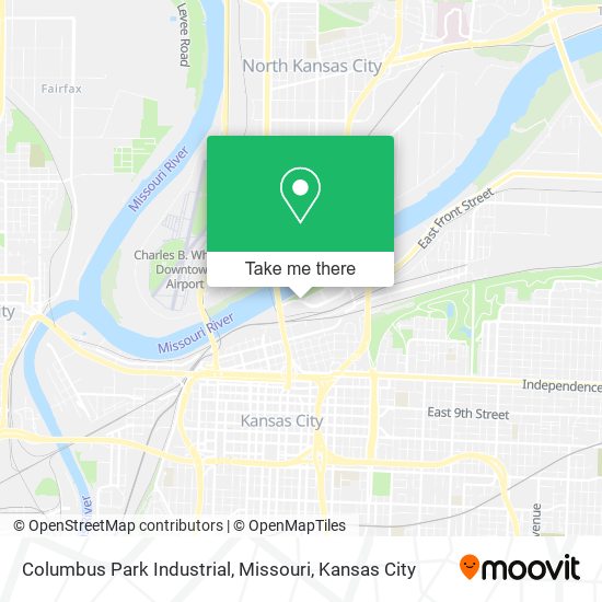 Mapa de Columbus Park Industrial, Missouri