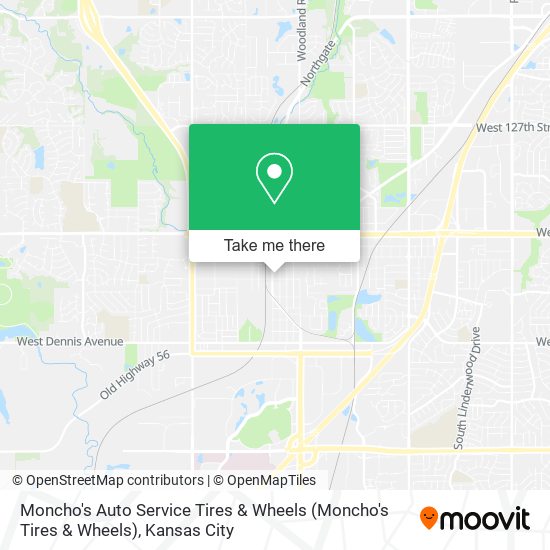 Mapa de Moncho's Auto Service Tires & Wheels (Moncho's Tires & Wheels)