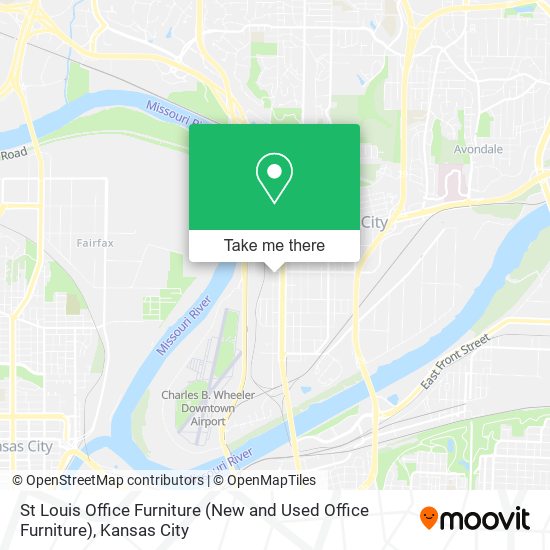 Mapa de St Louis Office Furniture (New and Used Office Furniture)