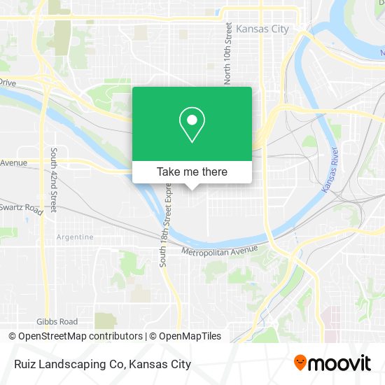 Ruiz Landscaping Co map