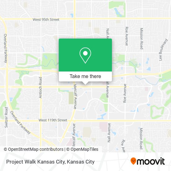 Mapa de Project Walk Kansas City
