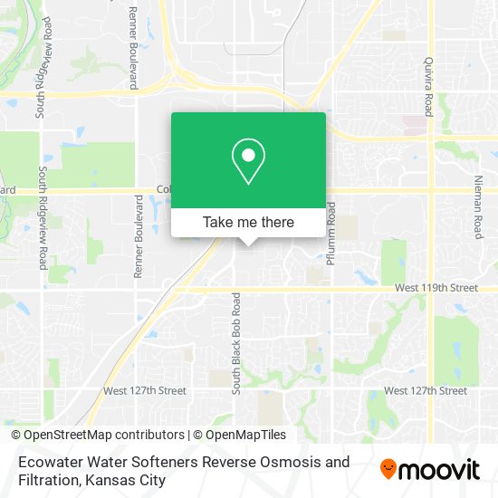 Mapa de Ecowater Water Softeners Reverse Osmosis and Filtration