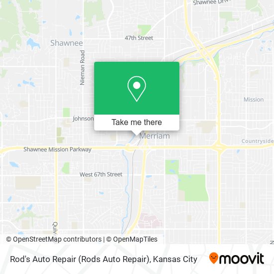 Mapa de Rod's Auto Repair (Rods Auto Repair)