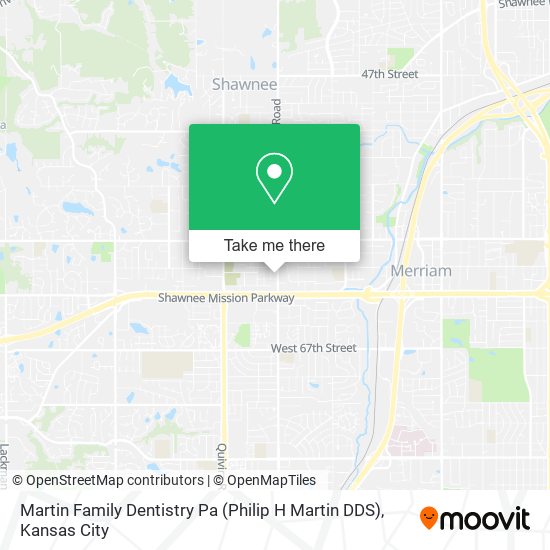 Mapa de Martin Family Dentistry Pa (Philip H Martin DDS)